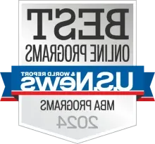 美国新闻徽章最佳工商管理硕士Curriculum在线2024